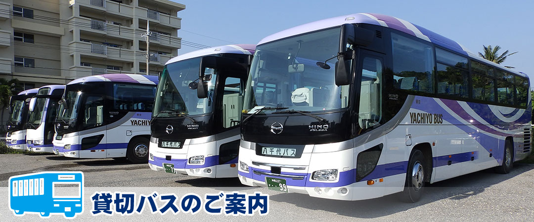 貸切バス 宮古島の貸切バス 観光バス 路線バス 貸切タクシー 観光タクシーなら八千代バス タクシー